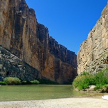 Rio Grande with Canyon Santa Elena
